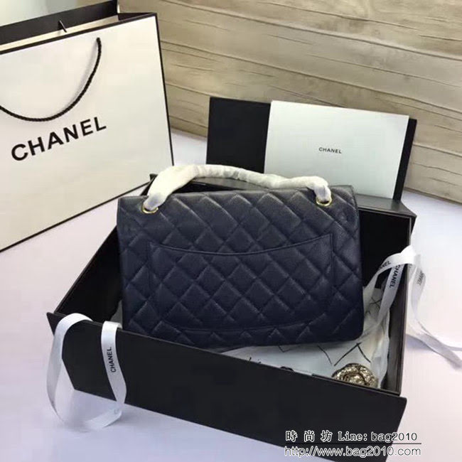 香奈兒CHANEL 升級版A1113全新經典小羊皮金銀鏈條單肩斜挎包 DSC1726